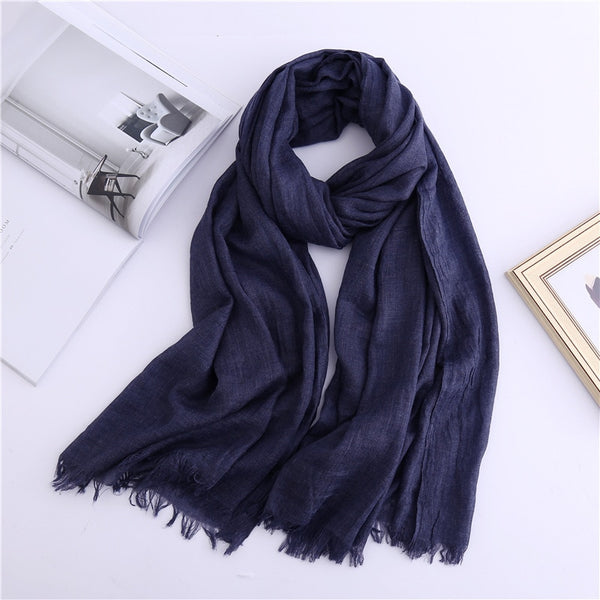 Smooth Cotton Scarf