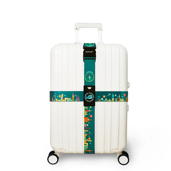 Color Polyester Luggage Straps