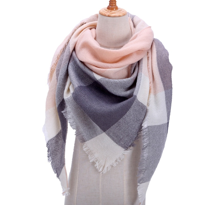 Cashmere Scarf Horse Jacquard Thickened Long Scarf Travel Camping  Air-conditioned Room Soft Warm Shawl Fashion Scarf SP395