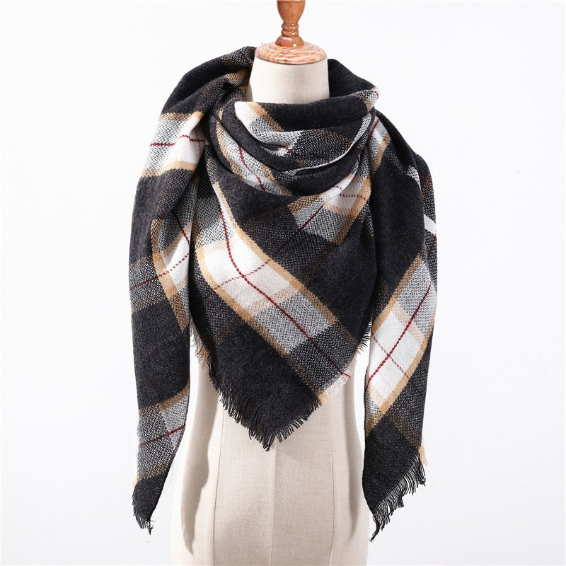 Plaid Winter Scarve