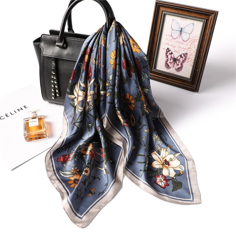 Flower Printed Scarf